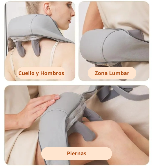 💆‍♀️🔥 Masajeador RelaxPro 360 — alivia cuello, hombros y espalda en minutos ⏱️✨ Disfruta un masaje profundo sin salir de casa 🏡💖